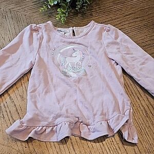 Unicorn sweater size 6 Kids Headquarters